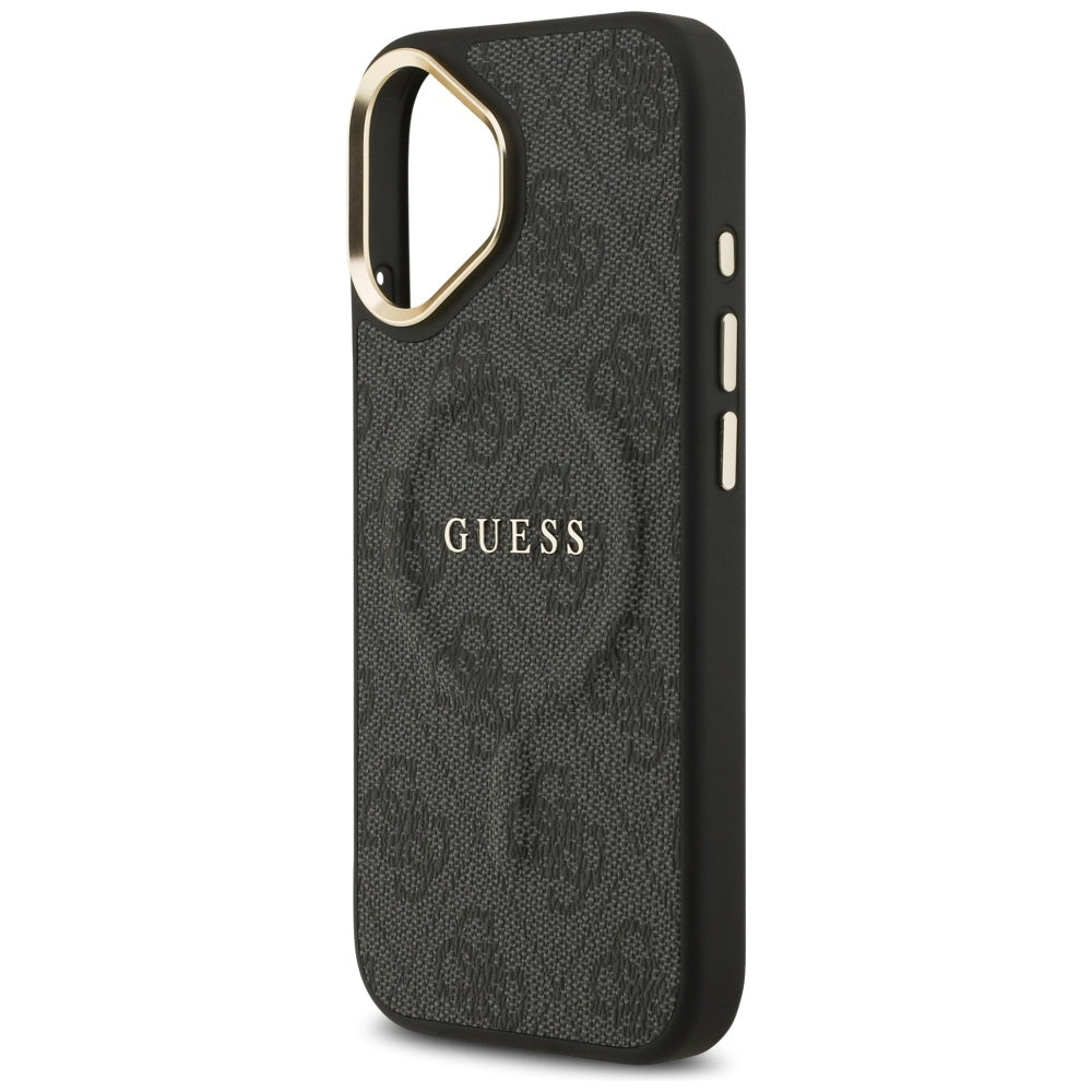 MagSafe futrola za Apple iPhone 17, Guess, 4G Classic, Crna