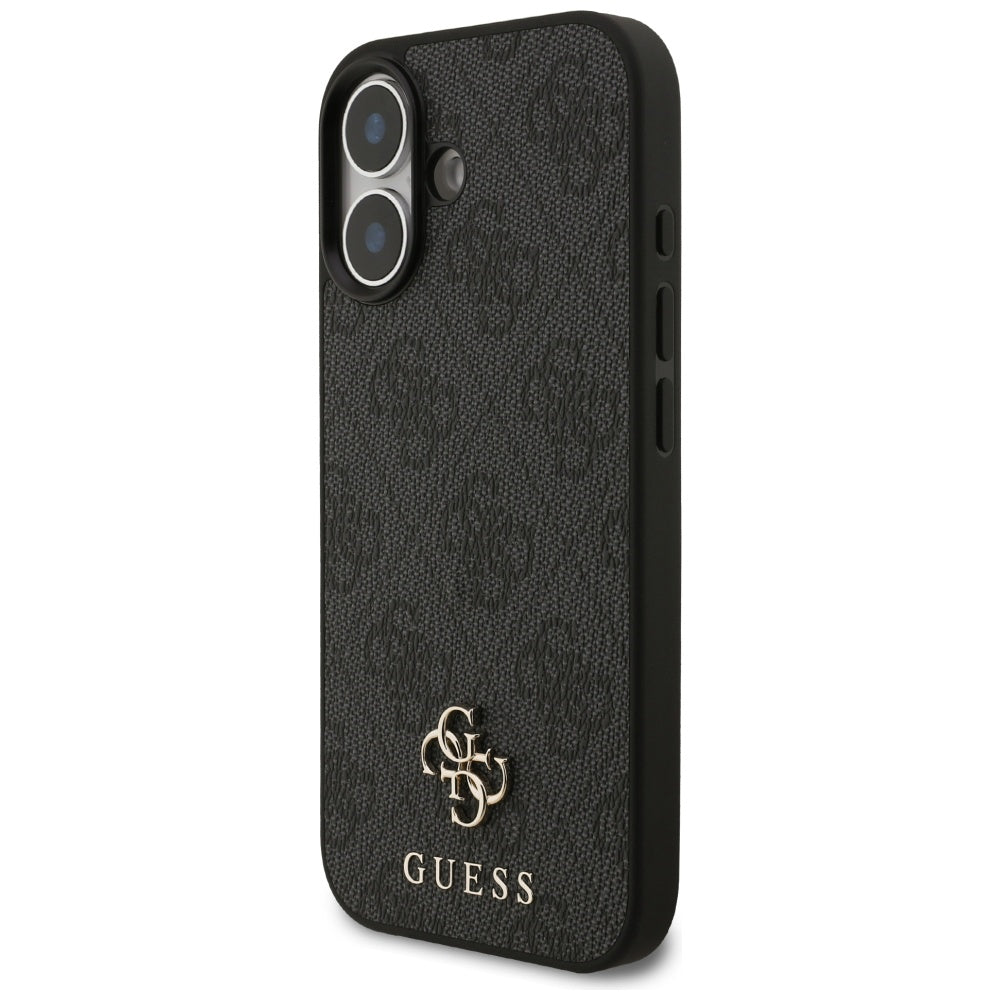 MagSafe futrola za Apple iPhone 17, Guess, 4G Small and Classic Logo, Crna