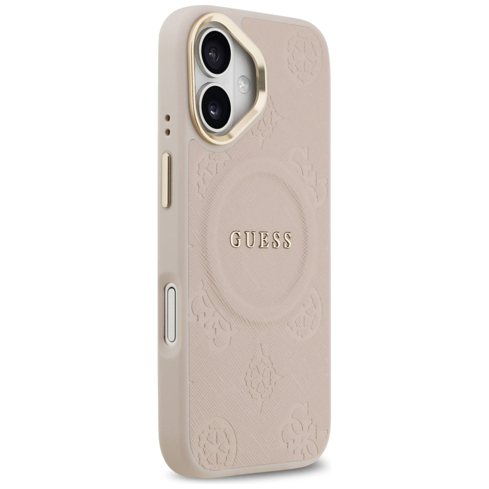 MagSafe futrola za Apple iPhone 17, Guess, Peony Hot Stamp, Roza
