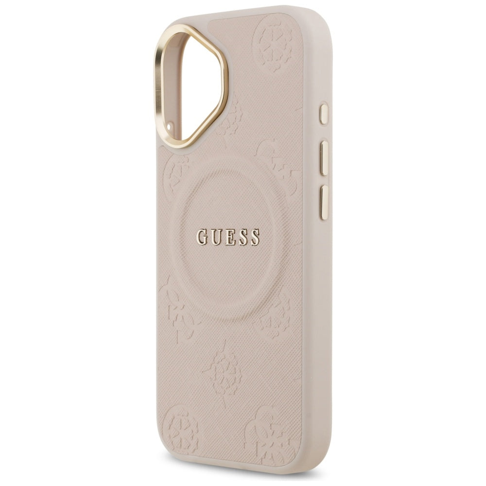 MagSafe futrola za Apple iPhone 17, Guess, Peony Hot Stamp, Roza