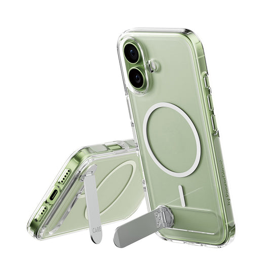 Futrola MagSafe za Apple iPhone 17, PanzerGlass, Care Feature Kickstand, Prozirna