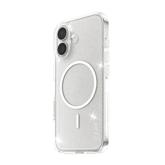 Futrola MagSafe za Apple iPhone 17, PanzerGlass, Care Urban Explorer Star Lit, Bijela Prozirna