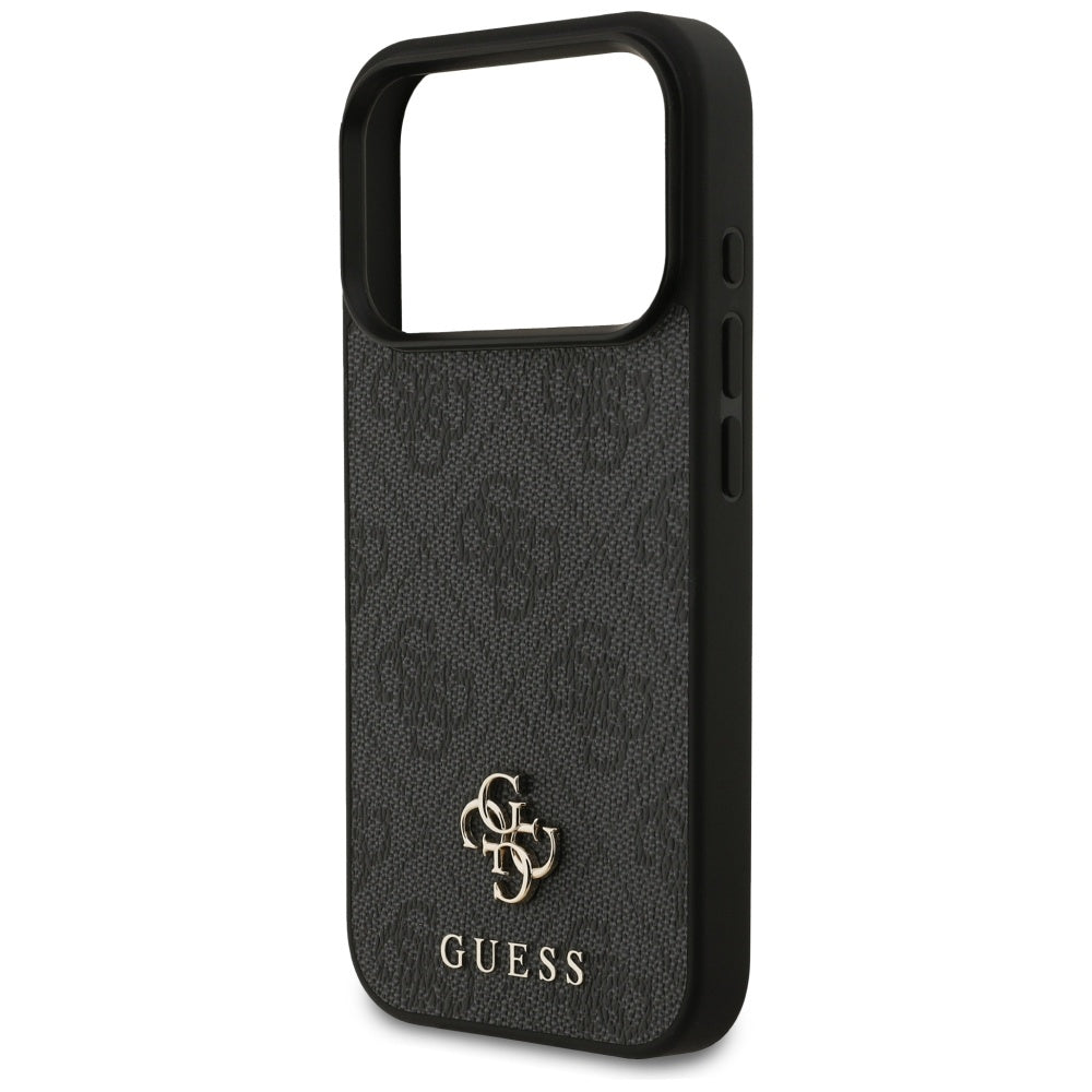 MagSafe futrola za Apple iPhone 17 Pro, Guess, 4G Small and Classic Logo, Crna