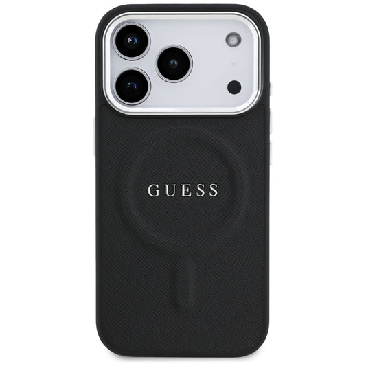 MagSafe futrola za Apple iPhone 17 Pro, Guess, Classic Logo, Crna