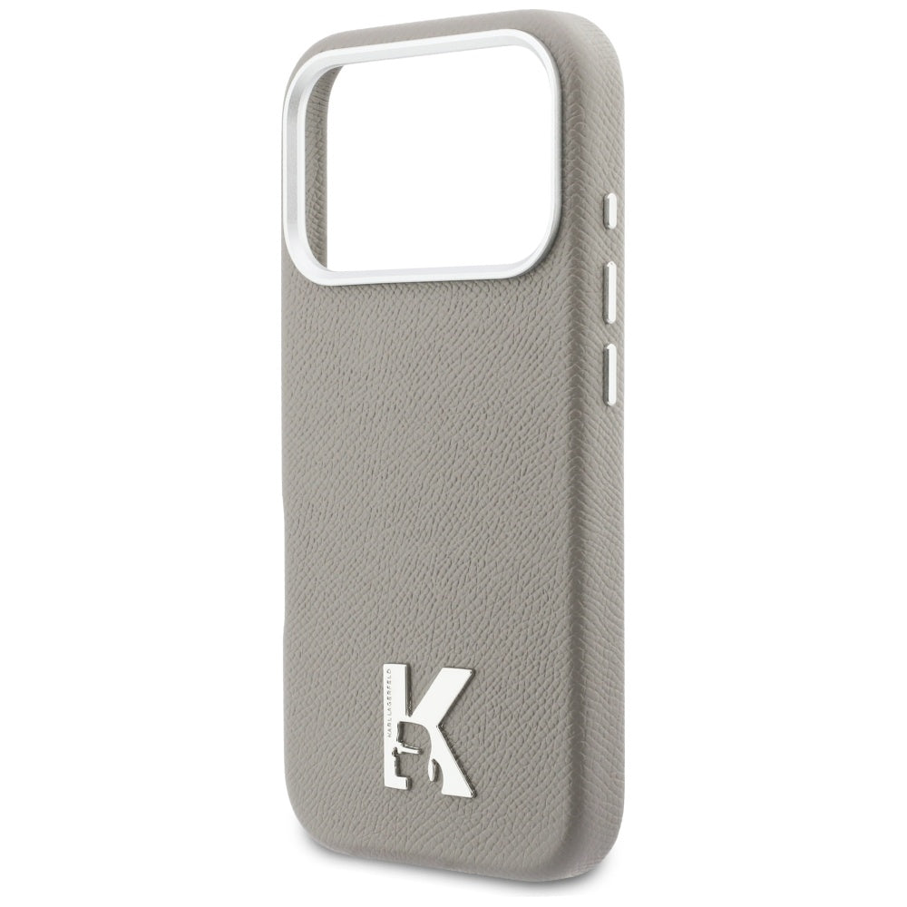 Futrola MagSafe za Apple iPhone 17 Pro, Karl Lagerfeld, Karl Head Logo, Siva