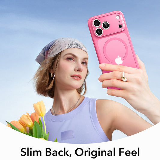 Futrola MagSafe za Apple iPhone 17 Pro Max, ESR, Classic Hybrid, Satin Pink