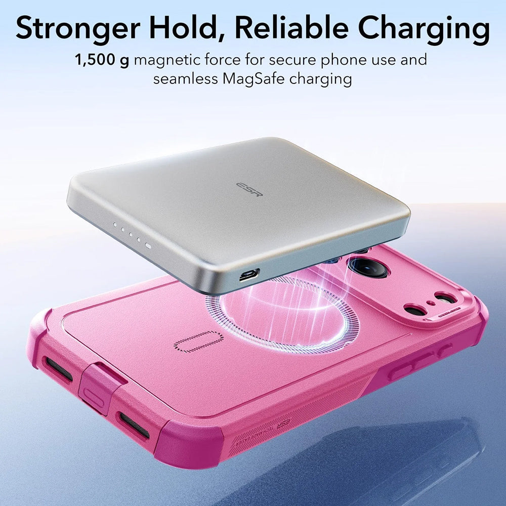 Futrola MagSafe za Apple iPhone 17 Pro Max, ESR, Cyber, Roza