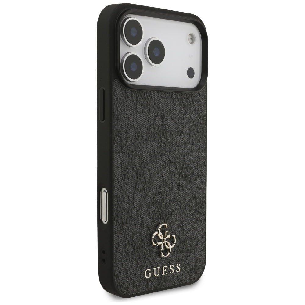 MagSafe futrola za Apple iPhone 17 Pro Max, Guess, 4G Small and Classic Logo, Crna