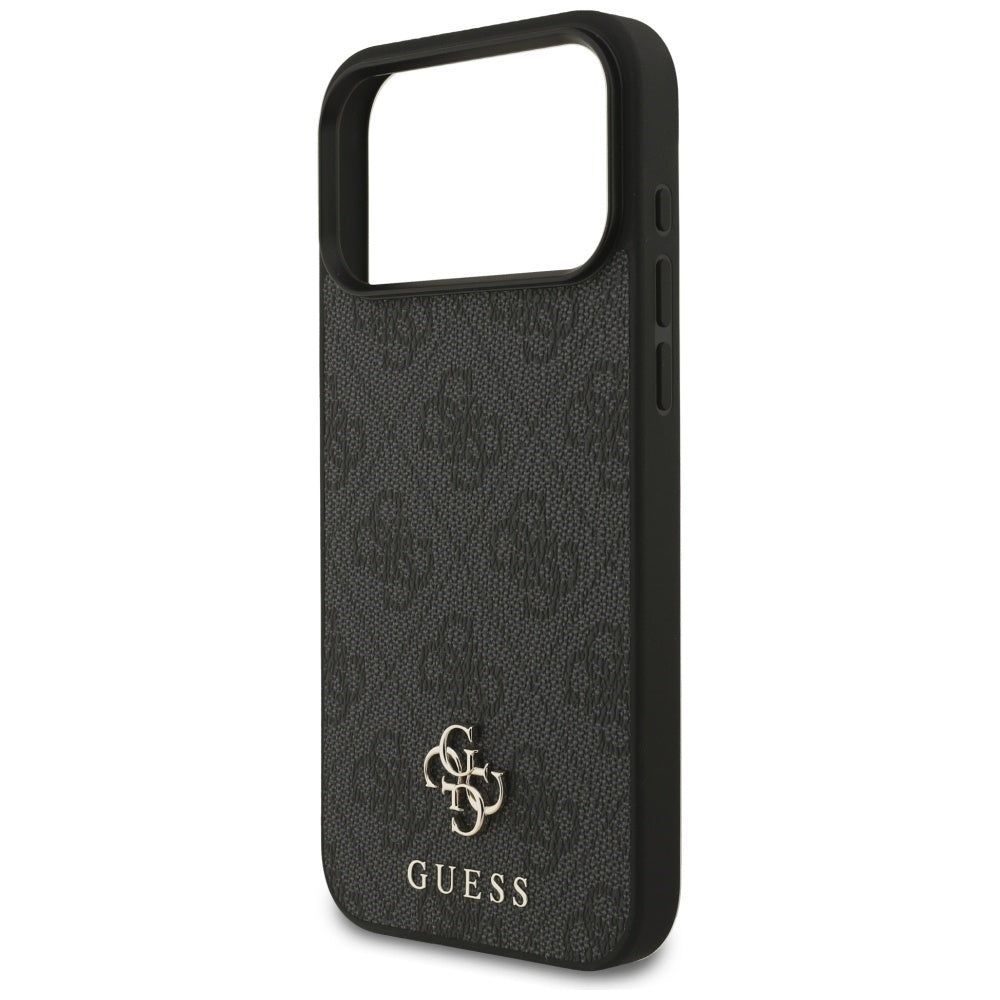 MagSafe futrola za Apple iPhone 17 Pro Max, Guess, 4G Small and Classic Logo, Crna