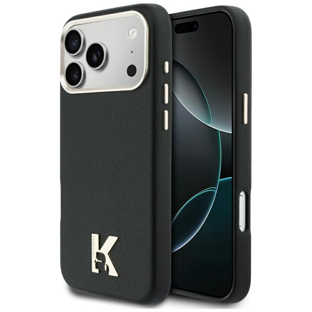 MagSafe futrola za Apple iPhone 17 Pro Max, Karl Lagerfeld, Karl Head Logo, Crna