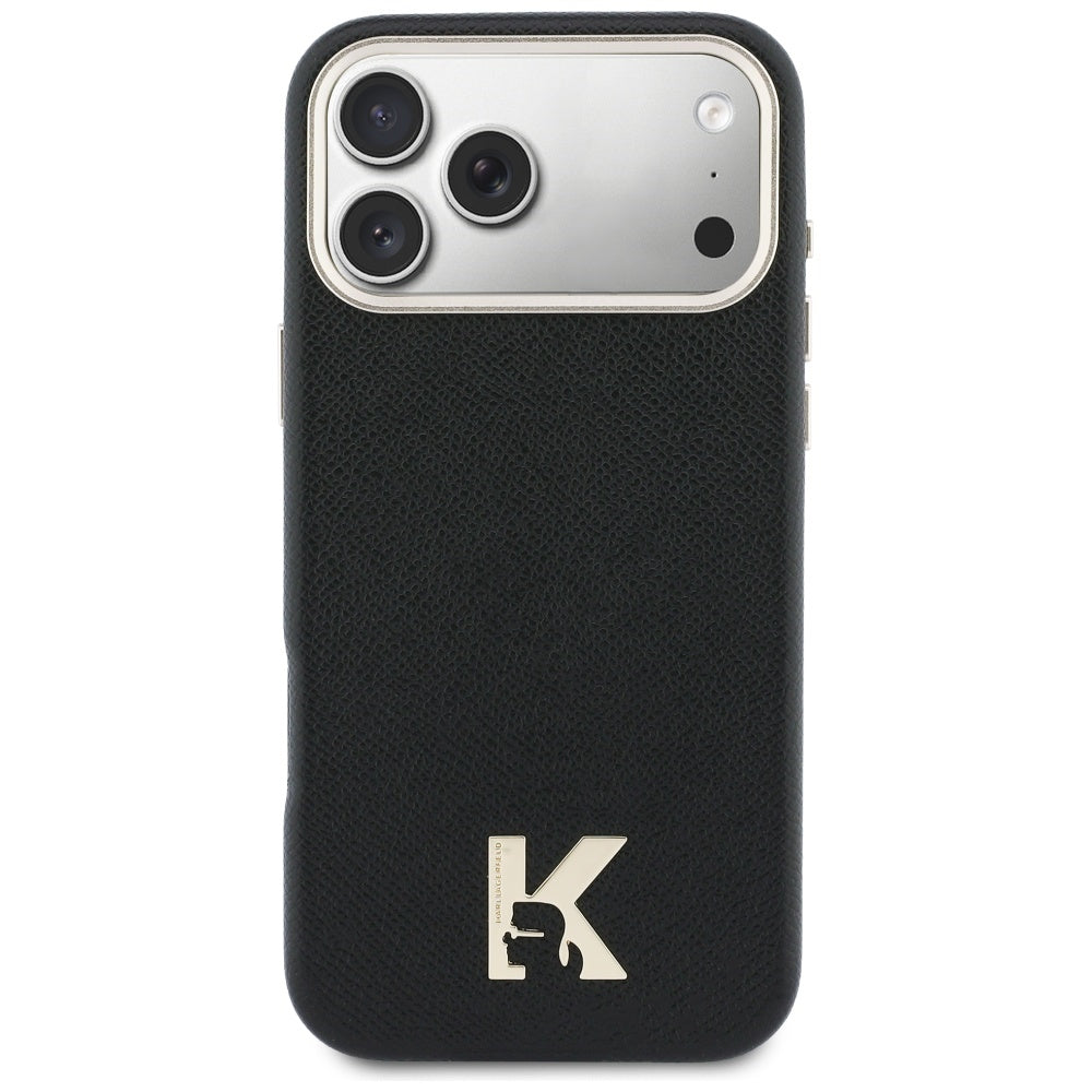 MagSafe futrola za Apple iPhone 17 Pro Max, Karl Lagerfeld, Karl Head Logo, Crna