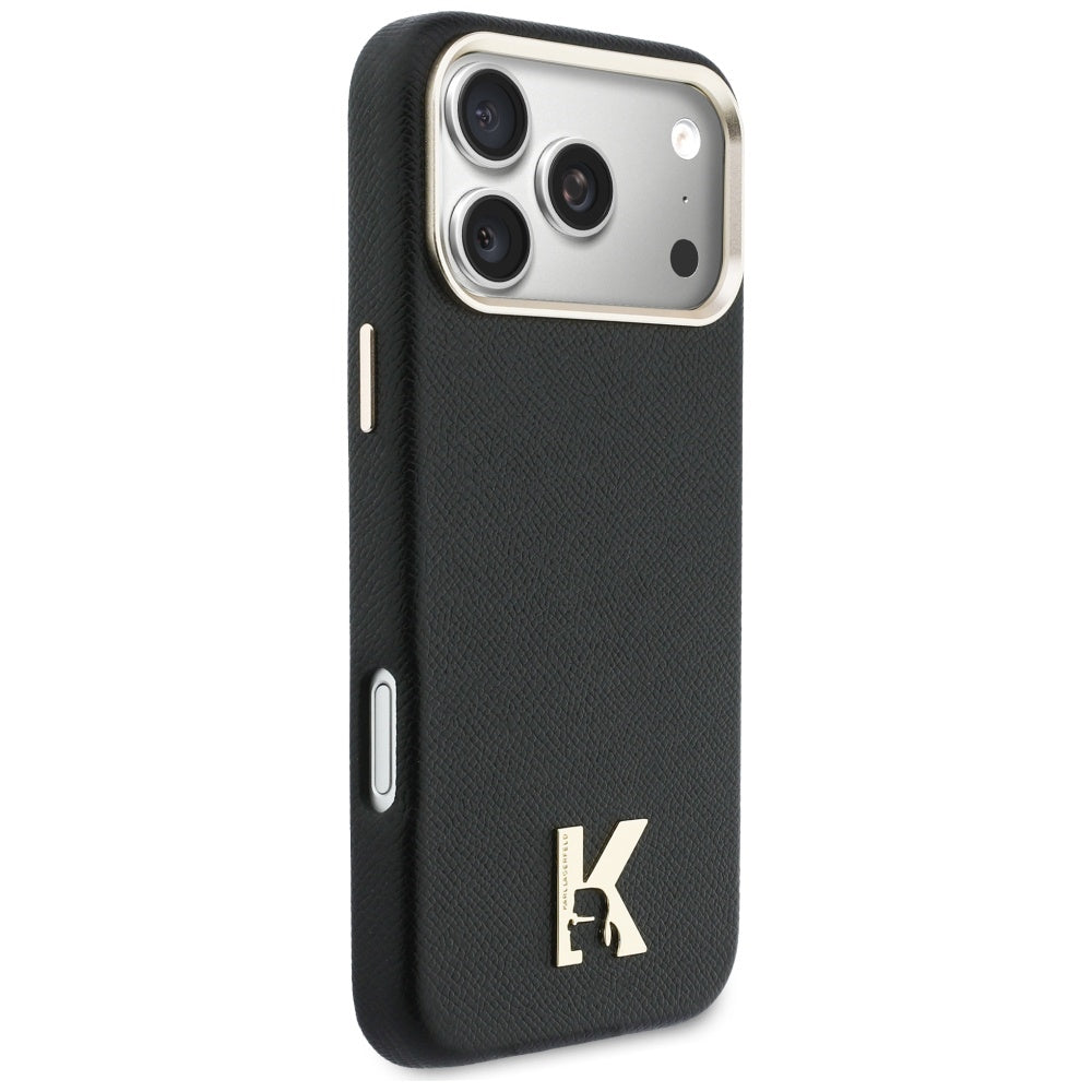 MagSafe futrola za Apple iPhone 17 Pro Max, Karl Lagerfeld, Karl Head Logo, Crna