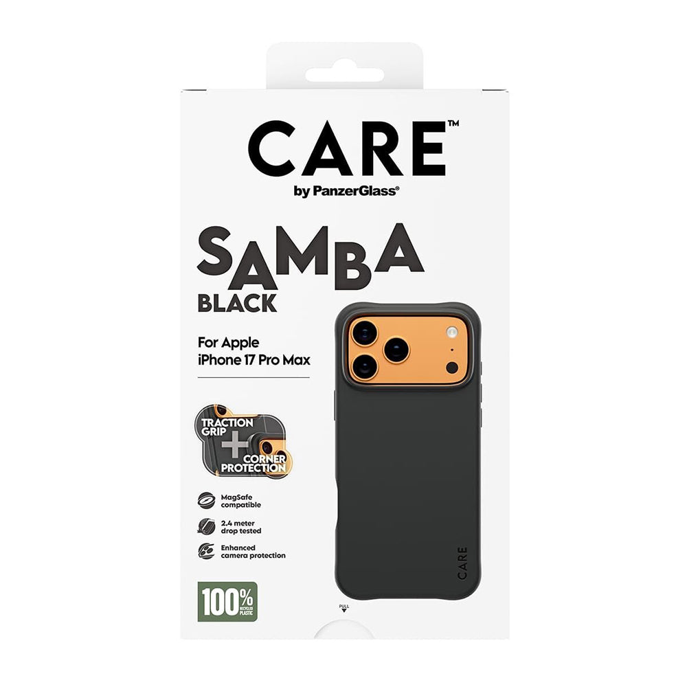 Futrola MagSafe za Apple iPhone 17 Pro Max, PanzerGlass, Care Fashionable, Crna