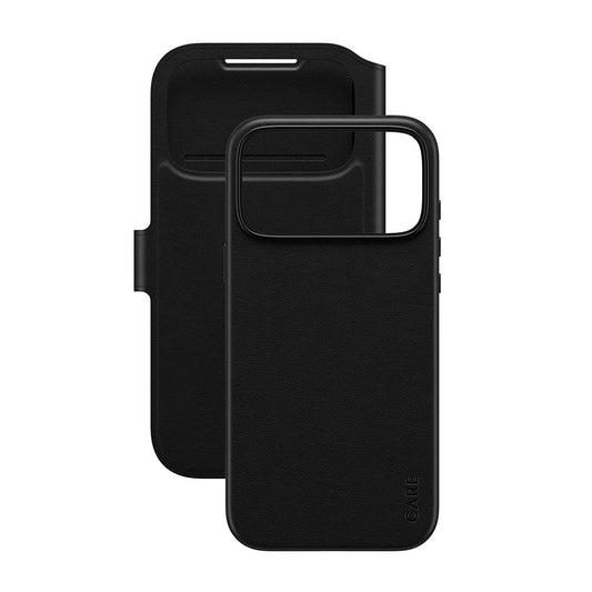 Futrola MagSafe za Apple iPhone 17 Pro Max, PanzerGlass, Care Feature Tango Two-in-One, Crna