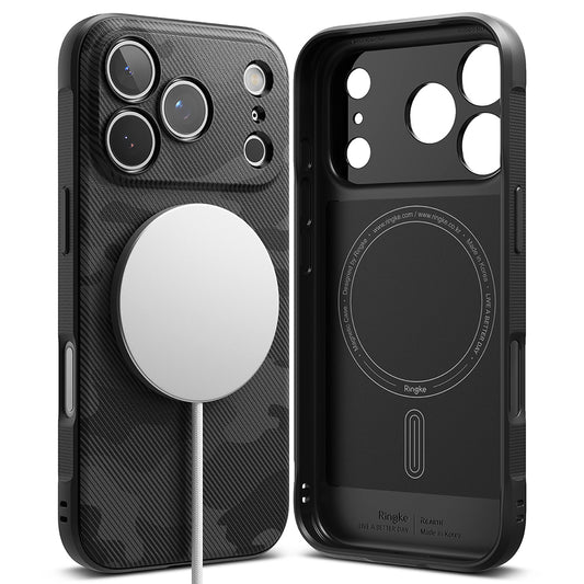 Futrola MagSafe za Apple iPhone 17 Pro Max, Ringke, Onyx, Kamuflaža