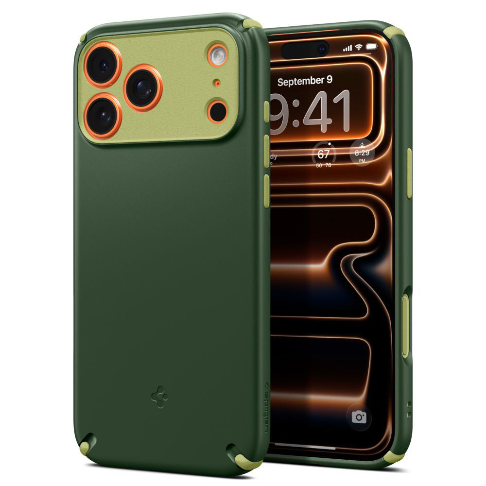 MagSafe futrola za Apple iPhone 17 Pro Max, Spigen, Caseology Nano Pop Hybrid, Zelena ACS11148