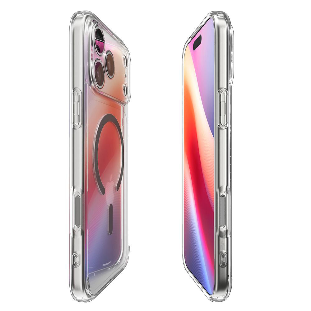 Futrola MagSafe za Apple iPhone 17 Pro Max, Spigen, Ultra Hybrid, Siva ACS10283