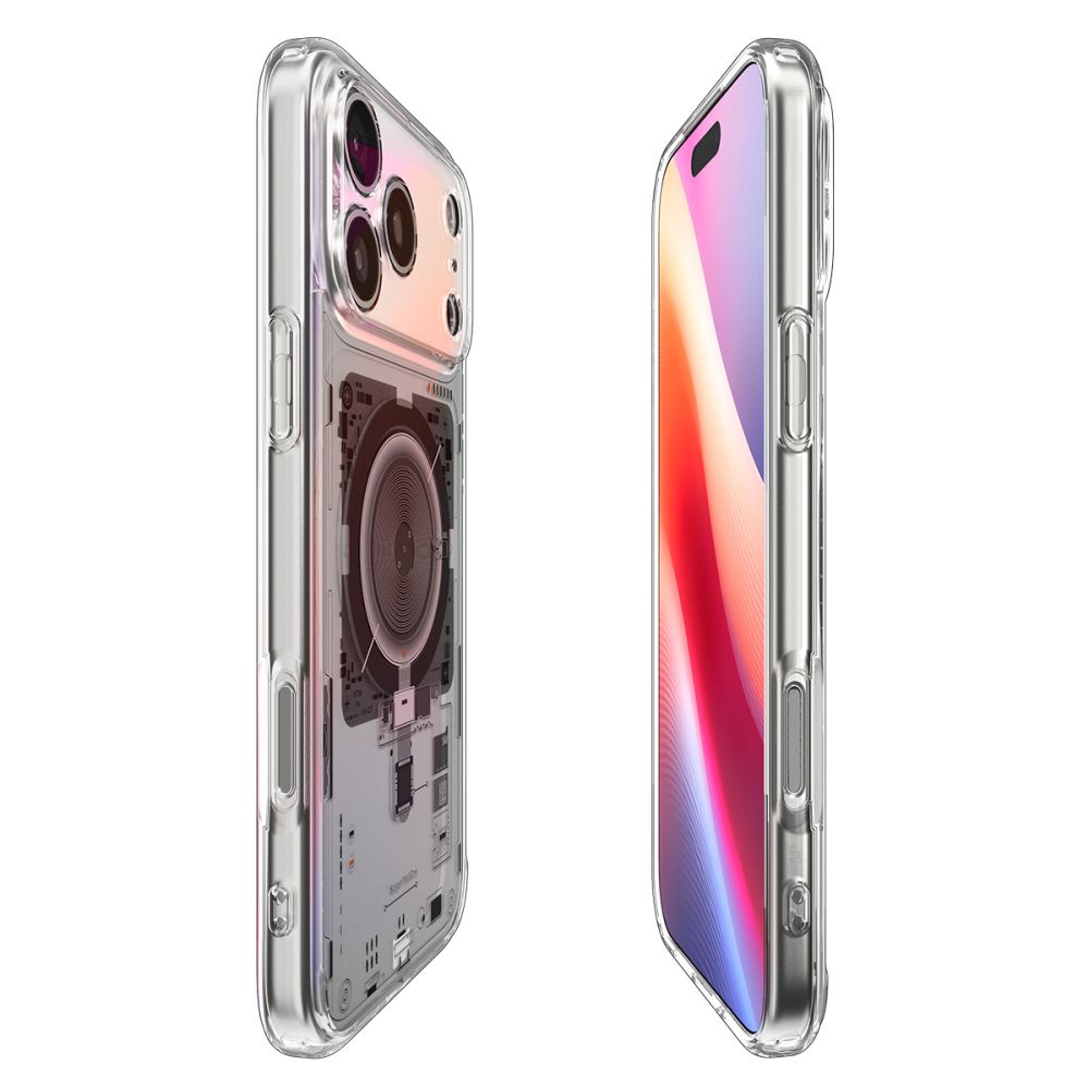 Husa MagSafe za Apple iPhone 17 Pro Max, Spigen, Ultra Hybrid Neo One, Prozirna ACS10290