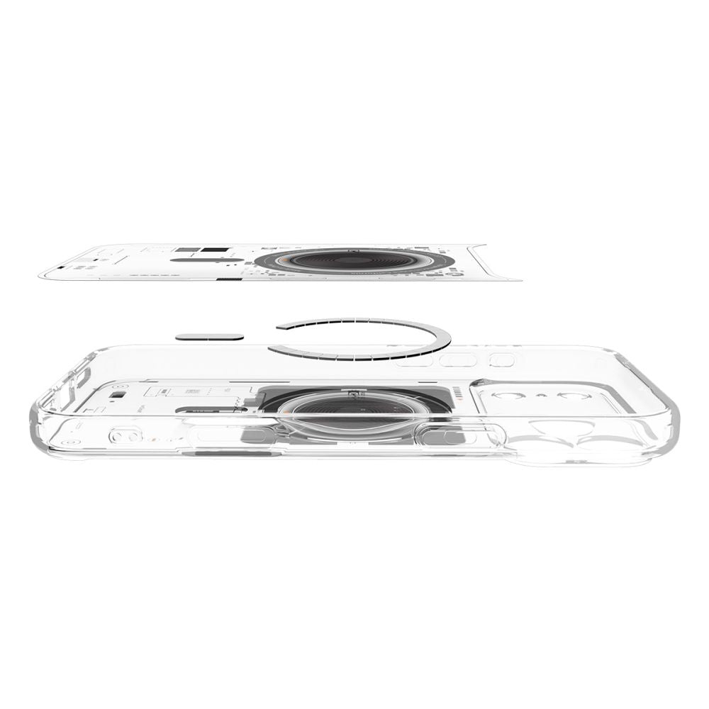 Husa MagSafe za Apple iPhone 17 Pro Max, Spigen, Ultra Hybrid Neo One, Prozirna ACS10290