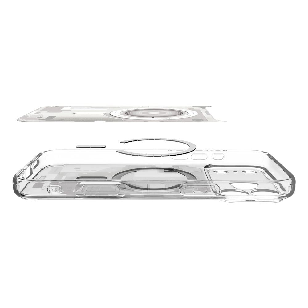 Futrola MagSafe za Apple iPhone 17 Pro Max, Spigen, Ultra Hybrid Zero One, Bijela ACS10287