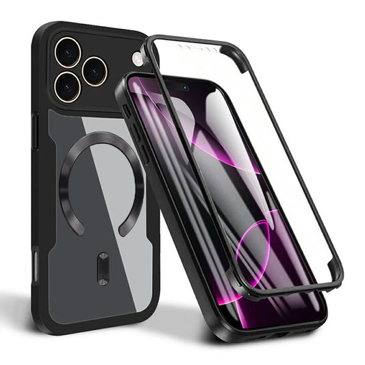 Futrola MagSafe za Apple iPhone 17 Pro Max, Techsuit, ColorVerse 360, Crna