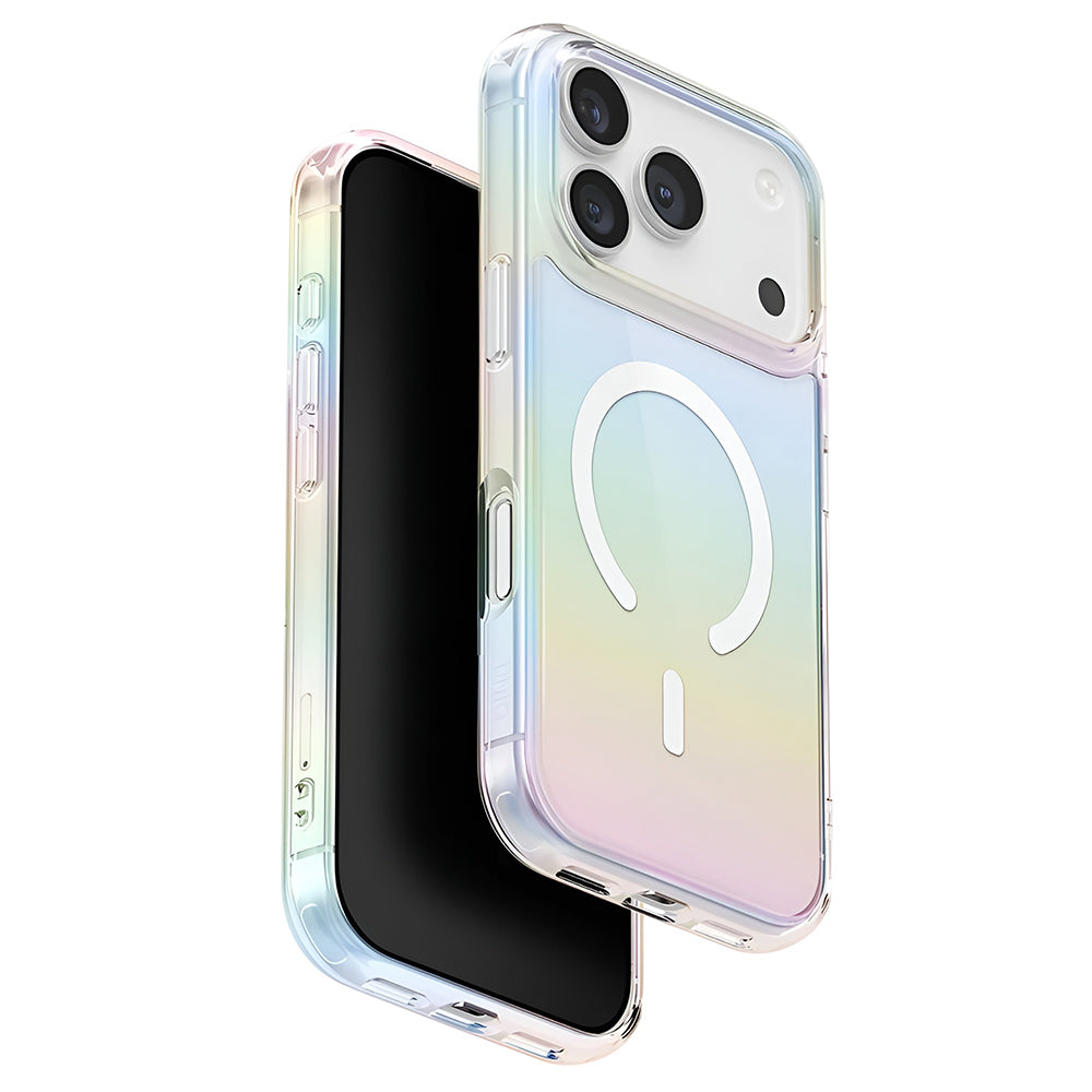 Futrola MagSafe za Apple iPhone 17 Pro Max, UNIQ, Iridescia MagClick, Višebojna