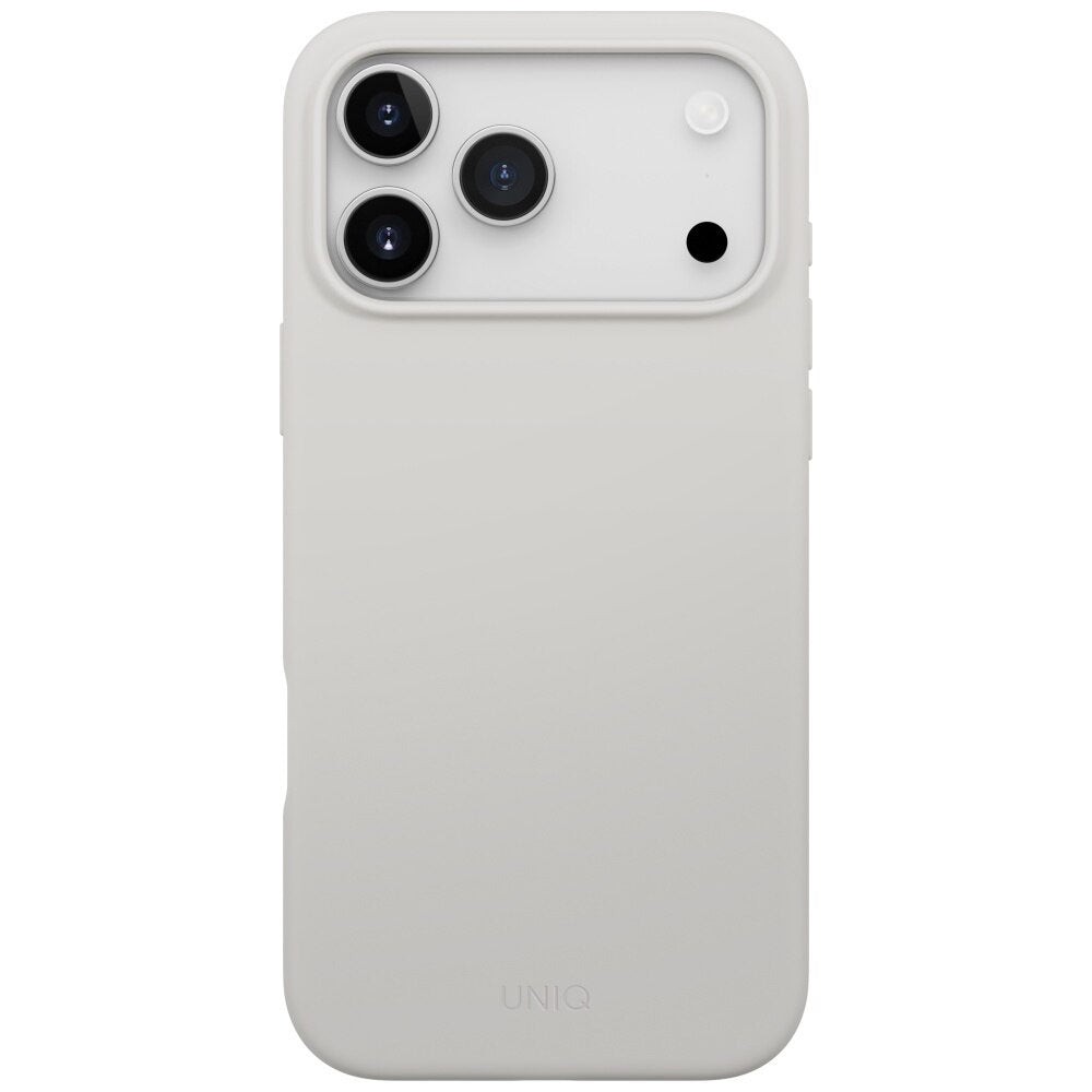 Futrola MagSafe za Apple iPhone 17 Pro Max, UNIQ, Lino MagClick, Siva