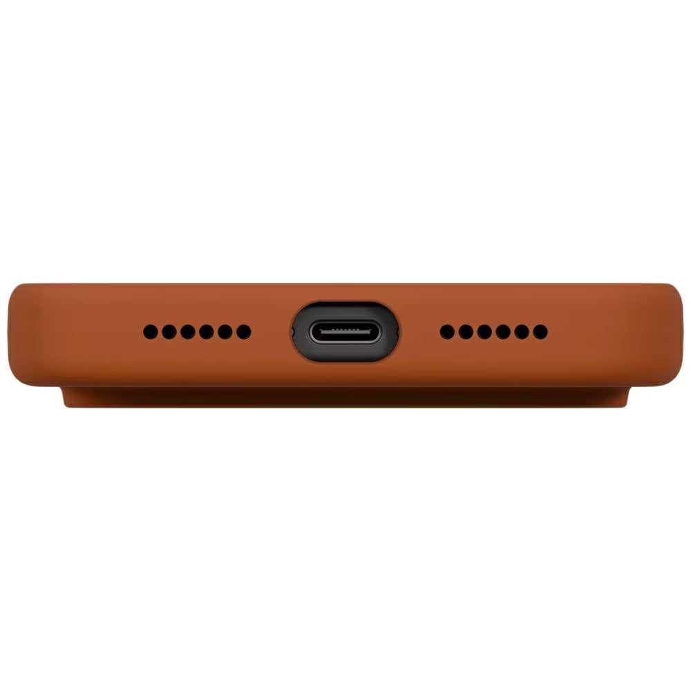 Futrola MagSafe za Apple iPhone 17 Pro Max, UNIQ, Lino MagClick, Tamno narančasta
