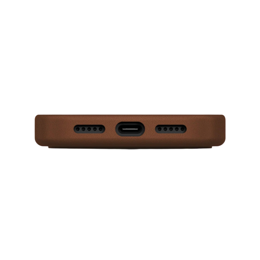 MagSafe futrola za Apple iPhone 17 Pro Max, UNIQ, Lyden Leatherette, Smeđa