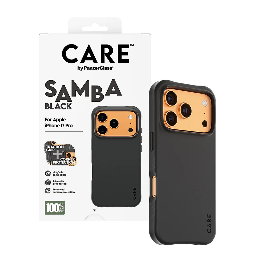 MagSafe futrola za Apple iPhone 17 Pro, PanzerGlass, Modno osviještena, Crna