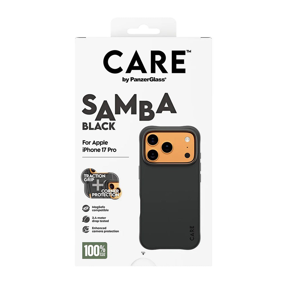 MagSafe futrola za Apple iPhone 17 Pro, PanzerGlass, Modno osviještena, Crna