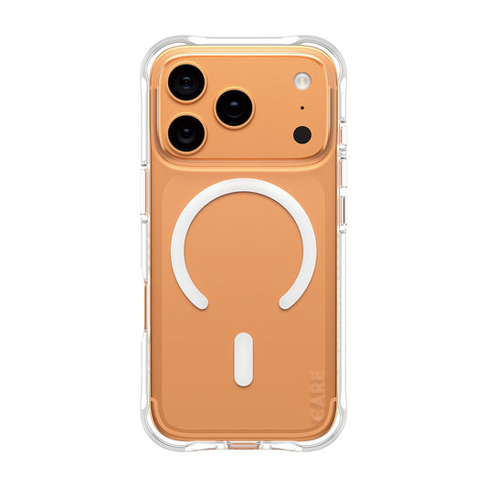 Futrola MagSafe za Apple iPhone 17 Pro, PanzerGlass, Care Fashionable, Bijela Transparentna