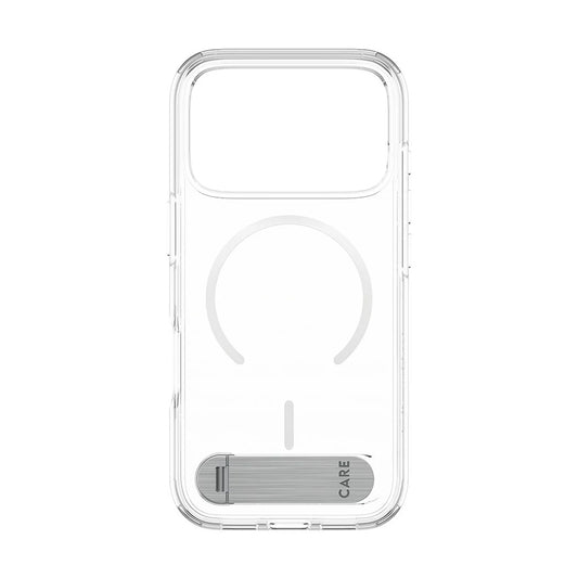 Futrola MagSafe za Apple iPhone 17 Pro, PanzerGlass, Care Feature Kickstand, Prozirna