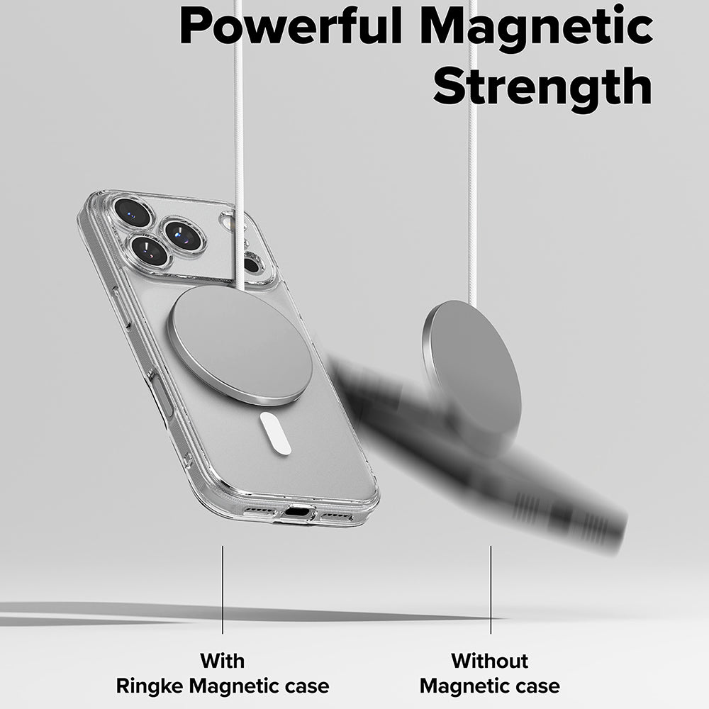 MagSafe futrola za Apple iPhone 17 Pro, Ringke, Fusion, Mat Transparent