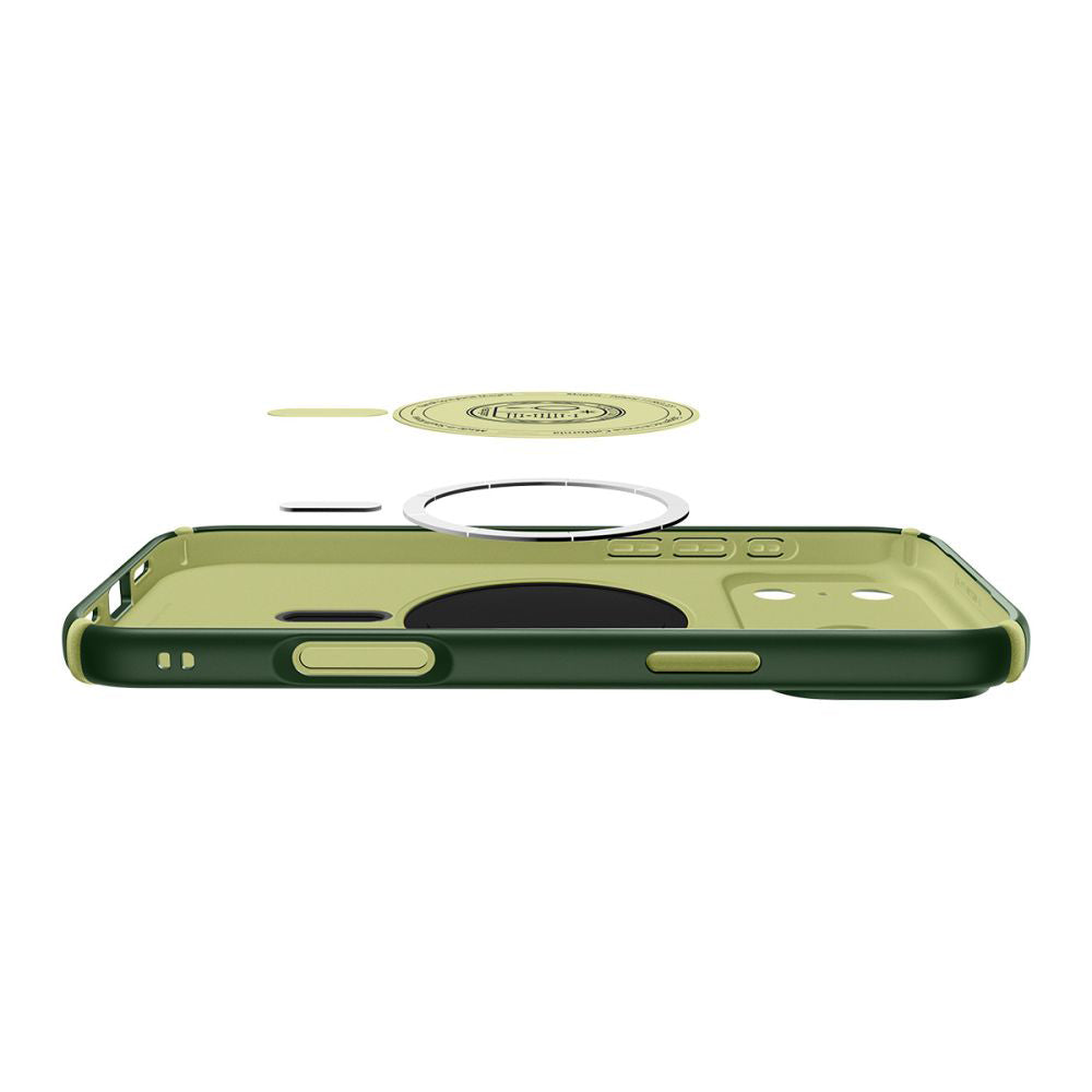 Futrola MagSafe za Apple iPhone 17 Pro, Spigen, Caseology Nano Pop Hybrid, Zelena ACS11150