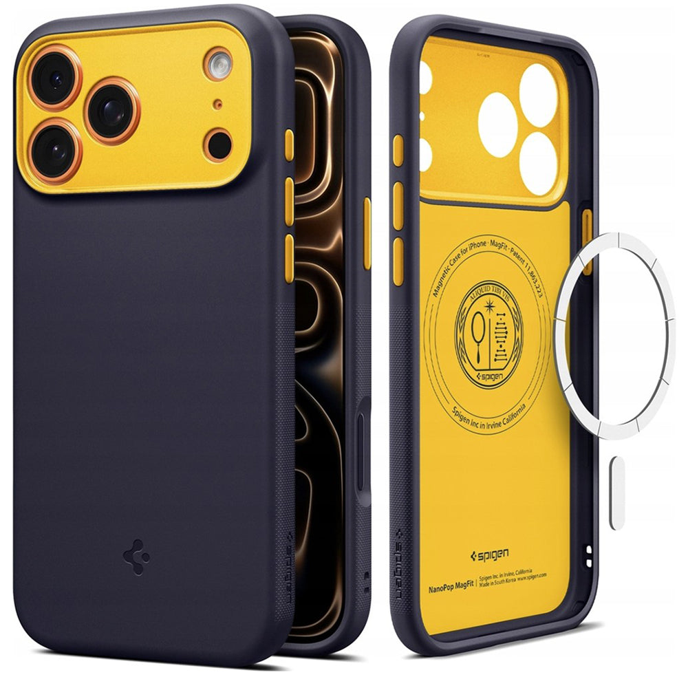Husa MagSafe za Apple iPhone 17 Pro, Spigen, Caseology Nano Pop, Ljubičasta ACS10326