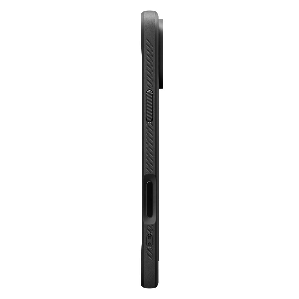 Futrola MagSafe za Apple iPhone 17 Pro, Spigen, Rugged Armor, Mat Crna ACS10329