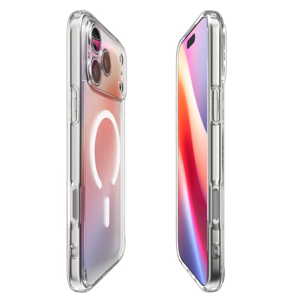 Futrola MagSafe za Apple iPhone 17 Pro, Spigen, Ultra Hybrid, Satinirano Bijela ACS10350