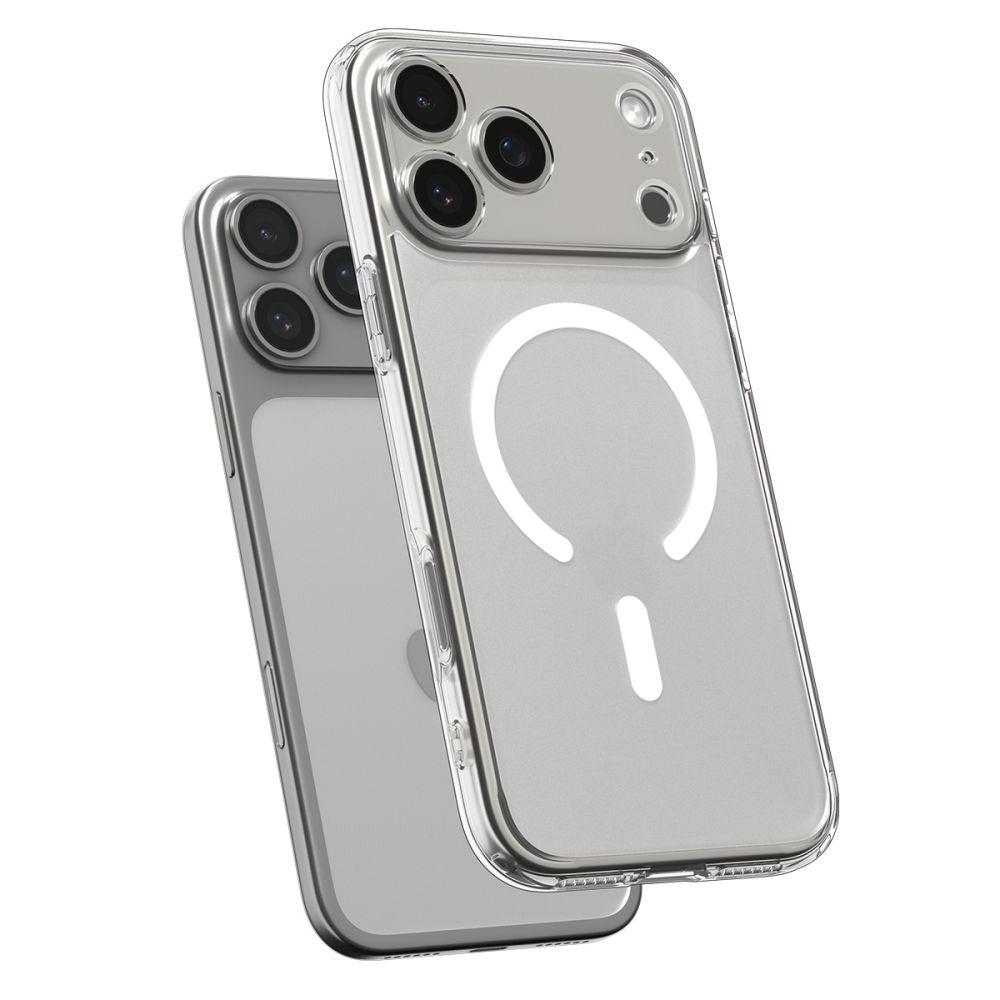 Futrola MagSafe za Apple iPhone 17 Pro, Spigen, Ultra Hybrid, Satinirano Bijela ACS10350