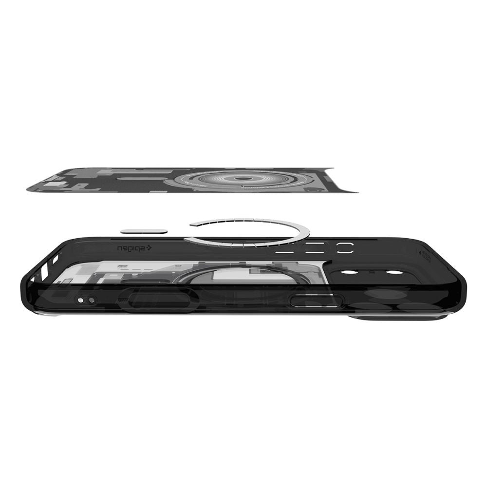 Futrola MagSafe za Apple iPhone 17 Pro, Spigen, Ultra Hybrid Zero One, Crna ACS10353