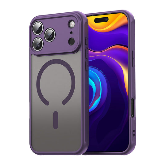 Futrola MagSafe za Apple iPhone 17 Pro, Techsuit, HaloFrost II, Ljubičasta