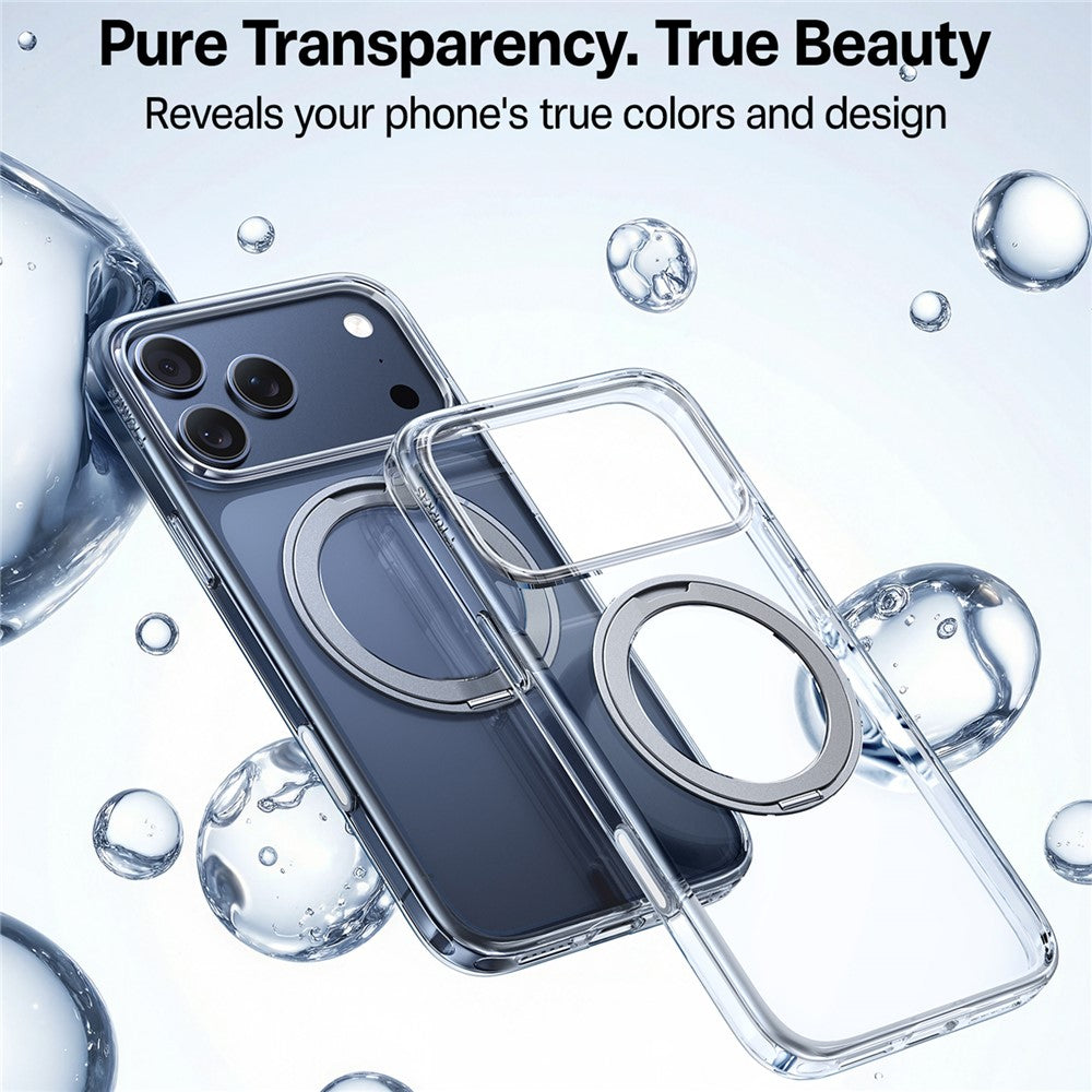 MagSafe futrola za Apple iPhone 17 Pro, Torras, Ostand Pro, Prozirna