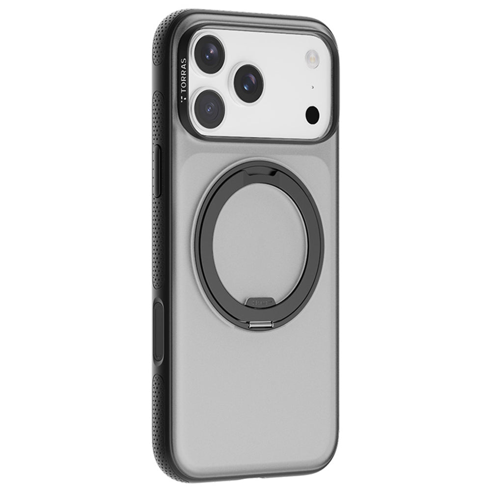 Futrola MagSafe za Apple iPhone 17 Pro, Torras, Ostand R Fitness, Crna