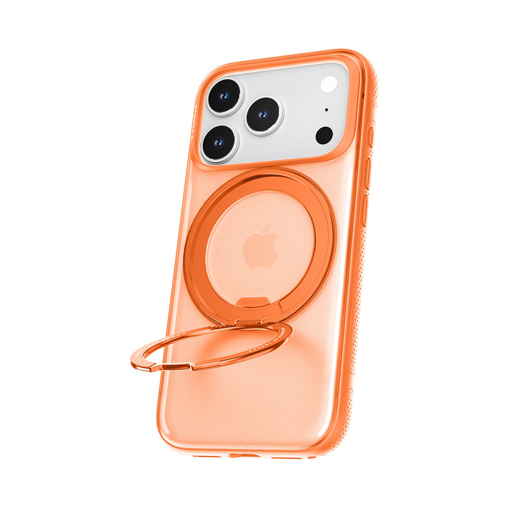 Futrola MagSafe za Apple iPhone 17 Pro, Torras, Ostand R Fitness, Narančasta