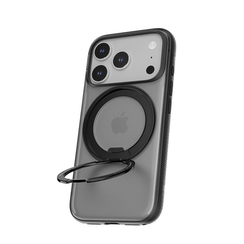 Futrola MagSafe za Apple iPhone 17 Pro, Torras, Ostand R Fitness, Prozirna