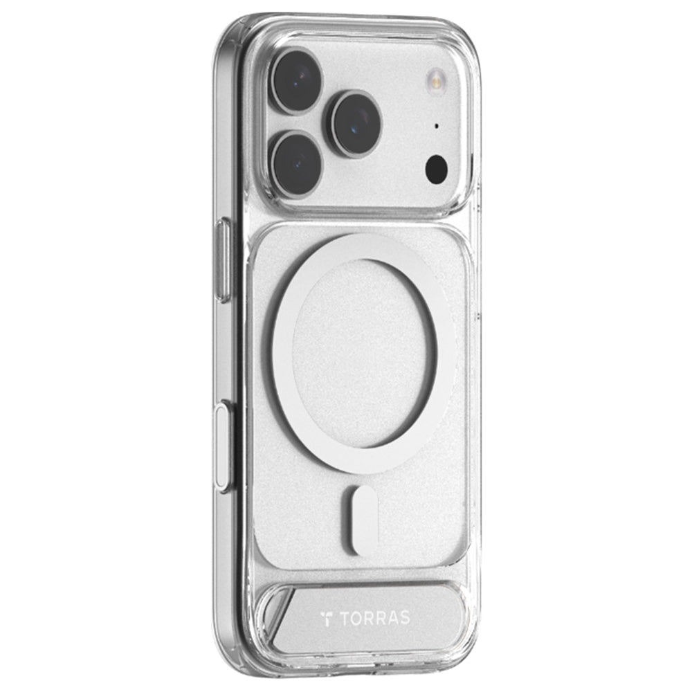 MagSafe torbica za Apple iPhone 17 Pro, Torras, Pstand, Prozirna