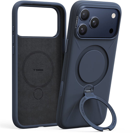 MagSafe futrola za Apple iPhone 17 Pro, Torras, QPRO Silicone, Plava