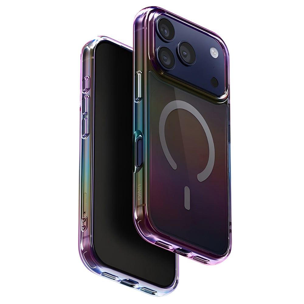 Futrola MagSafe za Apple iPhone 17 Pro, UNIQ, Iridescia MagClick, Aurora