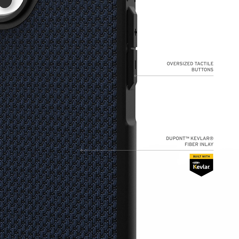 Futrola MagSafe za Apple iPhone 17 Pro, Urban Armor Gear, Metropolis LT Kevlar, Tamnoplava