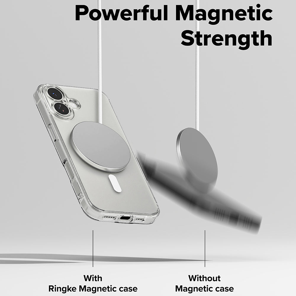 MagSafe futrola za Apple iPhone 17, Ringke, Fusion, Mat Transparent
